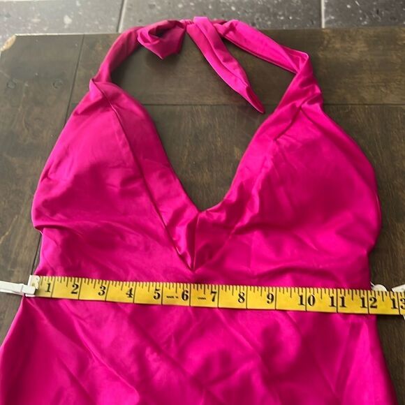 Trina Turk MONACO HALTER PLUNGE ONE PIECE SWIMSUIT - Picture 12 of 12